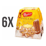 Kit 6 Bolo Bauducco Pandoro 500g -panetone Sem Frutas