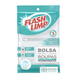 Kit 6 Bolsa Saco Para Lavar Roupas 3 Tamanhos - Flash Limp