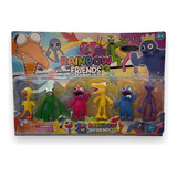 Kit 6 Bonecos Rainbow Friends Roblox Babão Roblox Cartelado