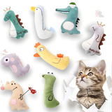 Kit 6 Brinquedos Interativos Para Gato Com Catinip Divers�o Cor Kit 6 Sortido