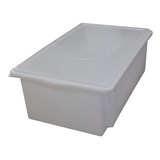 Kit 6 Caixas Plastica Com Tampa Açougue 25l Camara Fria