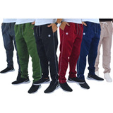 Kit 6 Calças Tactel Poliéster Masculina Sports Academia 