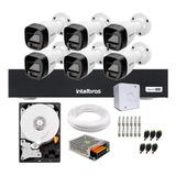 Kit 6 Cameras Intelbras 1120 Full