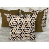 Kit 6 Capas Almofadas Lindas Decorativas Sala Sofá Promoção