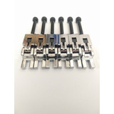 Kit 6 Carrinho Saddle De Guitarra Ponte Floyd Rose Ps113cr