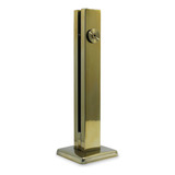 Kit 6 Coluna Torre Inox 30 Cm Guarda Corpo Dourado