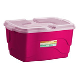 Kit 6 Containers Organizadores 20l Multiuso C/tampa