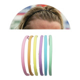 Kit 6 Elásticos Faixa De Cabelo Afro Puff Headband Unissex 
