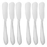 Kit 6 Espatula Aco Inox P/manteiga Laguna Tramontina