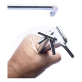 Kit 6 Espeques Estacas Grossa Aço Inox Barraca Gazebo Tenda