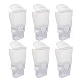 Kit 6 Extensor De Sementes Comedouro Automático Meia Lua