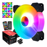 Kit 6 Fan Cooler Rgb 120mm