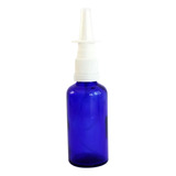 Kit 6 Frascos Azul 30ml Vidro Spray Nasal Branca + Barato