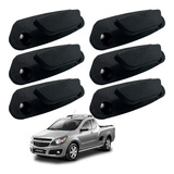 Kit 6 Ganchos Carroceria Caçamba Gm Montana 2019