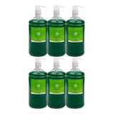 Kit 6 Gel Refrescante Pós Sol Menta Camomila 1,1kg Duotrato