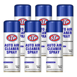 Kit 6 Higienizador De Ar Condicionado Auto Air Cleaner Stp