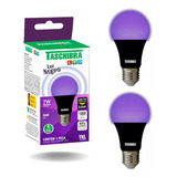 Kit 6 Lâmpada Luz Negra Led