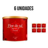 Kit 6 Latas Flor De Sal