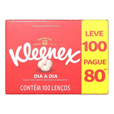 Kit 6 Lenços De Papel Descartáveis Kleenex Com 100un 