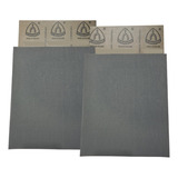 Kit 6 Lixas Dágua Grãos 600 800 2000 2500 23x28cm Polimento