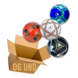 Kit 6 Mini Bolas Futebol Campo Infantil Tamanho 2 Capotão