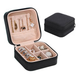 Kit 6 Mini Porta Jóias Portátil Estojo Maleta Caixinha