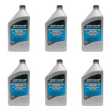Kit 6 Óleo Rabeta Premium Mercury Quicksilver Sae 80w-90 6 L