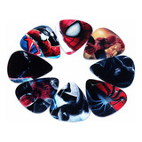 Kit 6 Palhetas Homem Aranha P/