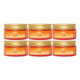Kit 6 Parafina Bronzeadora Cenoura E Urucum 200g Duotrato