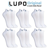 Kit 6 Pares Meias Lupo Soquete Cano Baixo Academia Original