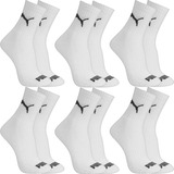 Kit 6 Pares Meias Puma Cano Médio Masculino Adulto Original