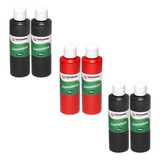 Kit 6 Pigmento Líquido Para Cosméticos Saboaria 100ml Mpv