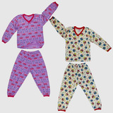 Kit 6 Pijama Infantil Menina Inverno