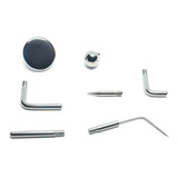 Kit 6 Ponteiras Jato De Plasma Em Inox + L9 Produto Nacional