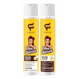Kit 6 Pós Química Fashion Shampoo +condicionador Ovo Protein