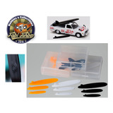 Kit 6 Pranchas De Surf Escala 1:64 P/ Dioramas E Miniaturas