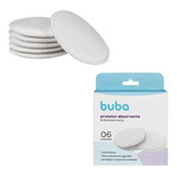 Kit 6 Protetor Absorvente Amamentação Lavável P/ Seios Buba