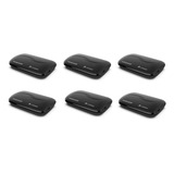 Kit 6 Receptor Digital Multimídia Vivensis Vx10 Tv Hd Sat
