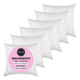 Kit 6 Refil Enchimento 40x40 Almofada