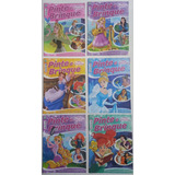 Kit 6 Revistas P/ Colorir Princesas Disney Pinte E Brinque