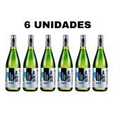 Kit 6 Sake Seco Azuma Kirin Soft Saquê 740ml