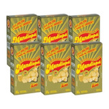 Kit 6 Salgadinho Mandiopã Sabor Alho 80g Cada
