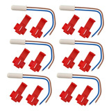 Kit 6 Sensor De Degelo Geladeira Consul Crd37 Crd36 Crd48