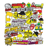 Kit 6 Super Cartelas De Adesivos Carro Moto Caminhão Bike 02