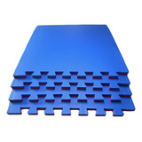 Kit 6 Tapete Tatame 1x1 40mm Eva 100x100cm 4cm Bicolor