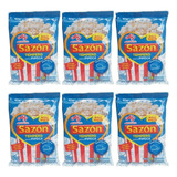 Kit 6 Tempero Sazón Para Pipoca Sabor Manteiga 60gr
