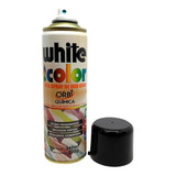 Kit 6 Tinta Spray Preto Fosco White Color 340ml Orbi Química