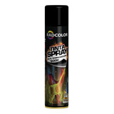 Kit 6 Tinta Spray Radcolor Preto Fosco Alta Temperatura400ml
