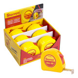 Kit 6 Trena Bolso Curta De Aço Starrett Dts34-5me, 5m X 19mm