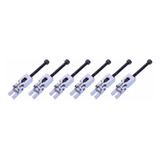 Kit 6 Unidades Carrinho Saddle Para Floyd Rose Prata Cromado